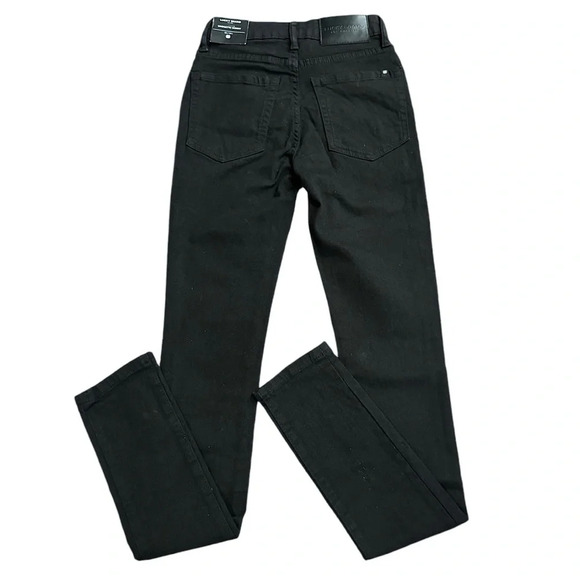 Lucky Brand Womens High Rise  Bridgette Skinny Weathered Black SZ 0/24 - Picture 5 of 13